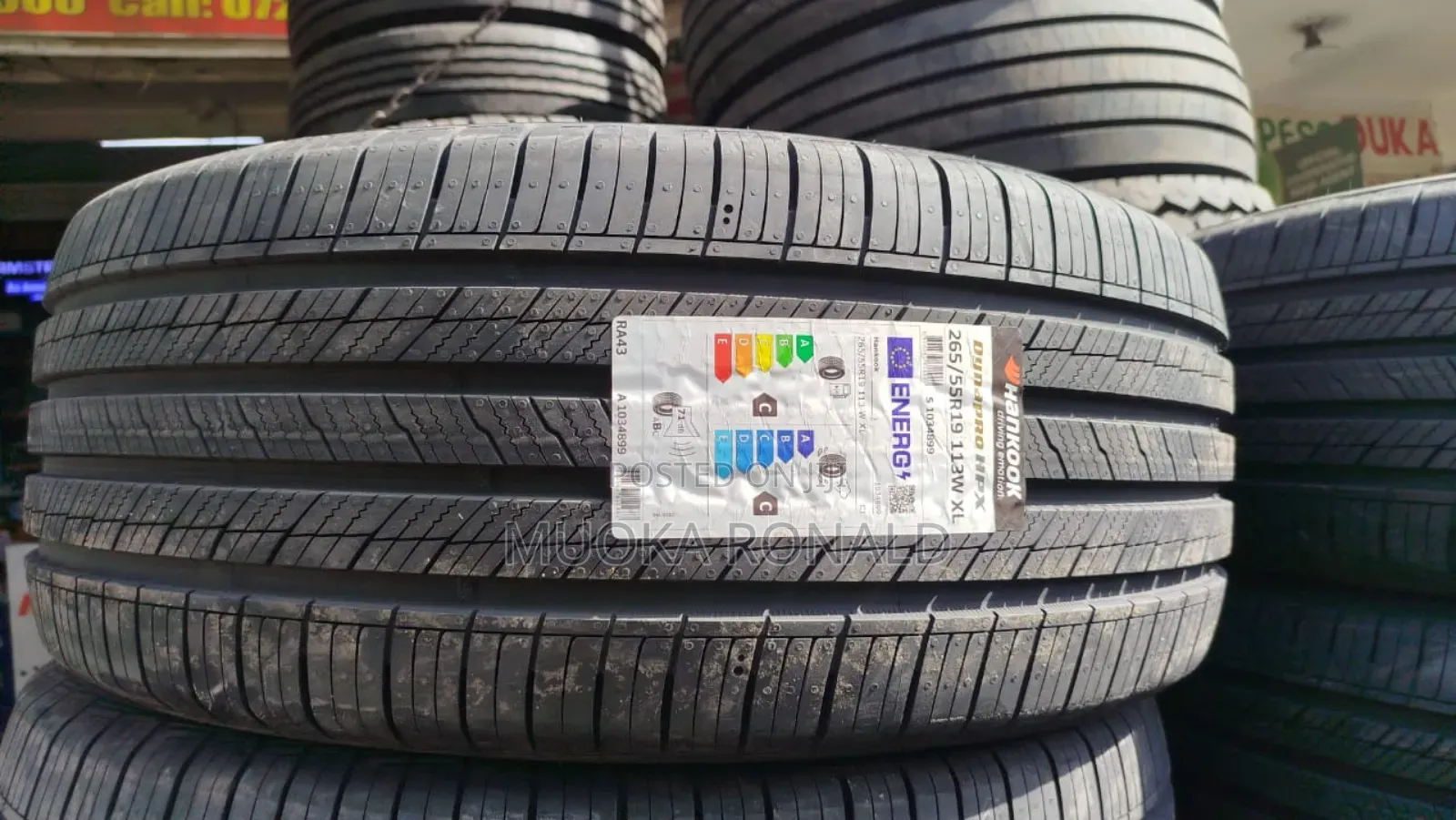 265/55r19 Hankook Tyres