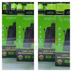 Oraimo Traveler 20,000mah Power Bank With 4 Built in Cables