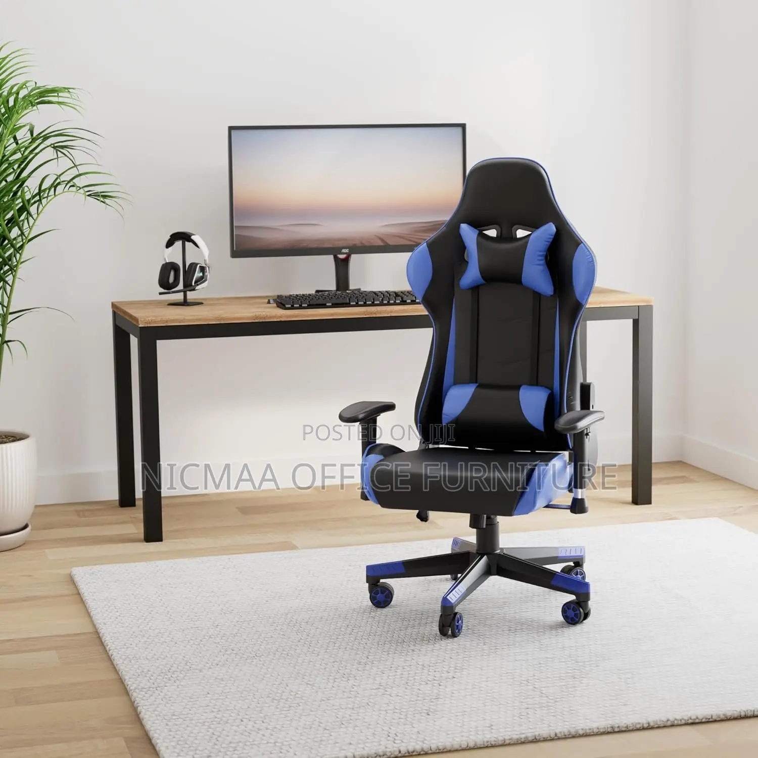 Executive Modern Leather Gaming Office Chair