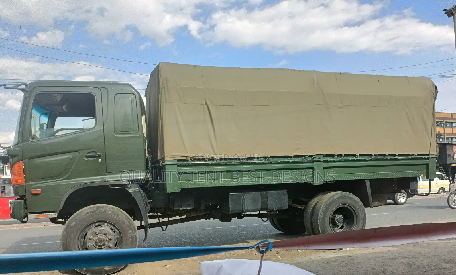 High Quality Canvas Military Truck Covers - Durable Waterproof