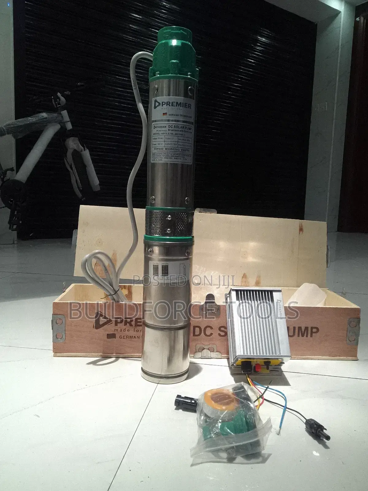 Premier Brushless Dc Solar Pump 500watt 55m Head