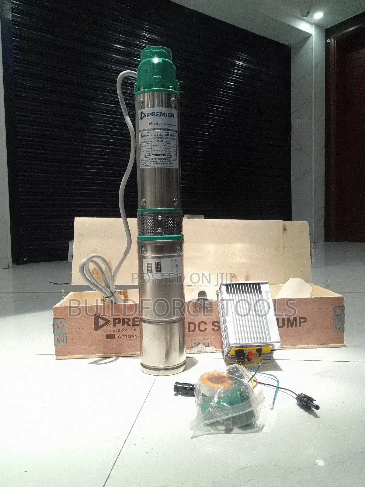 Premier Brushless Dc Solar Pump 500watt 55m Head
