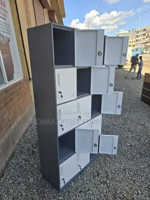 Heavy-Duty 15-Door Metal Locker Cabinet