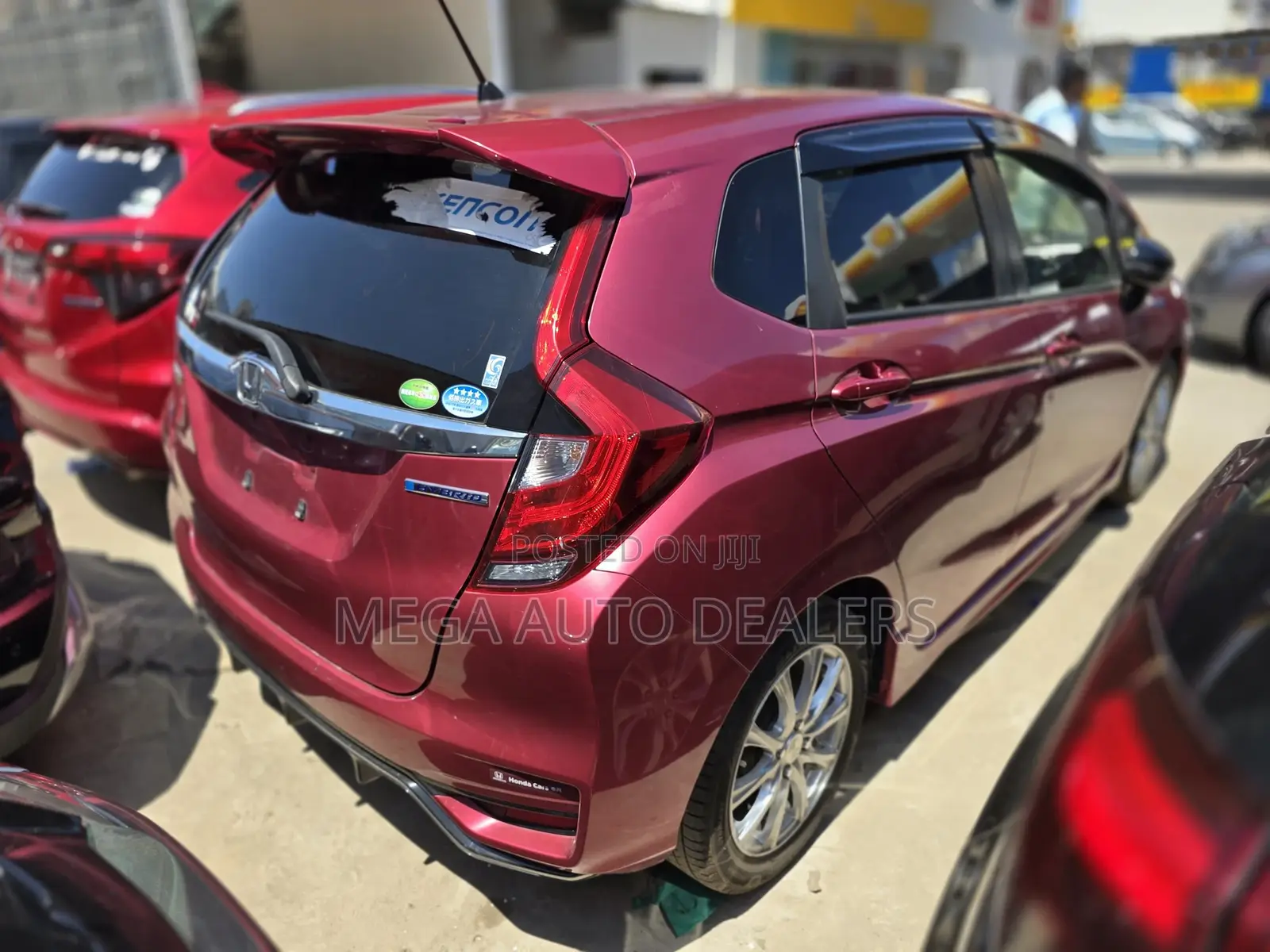 Honda Fit 2018 Red