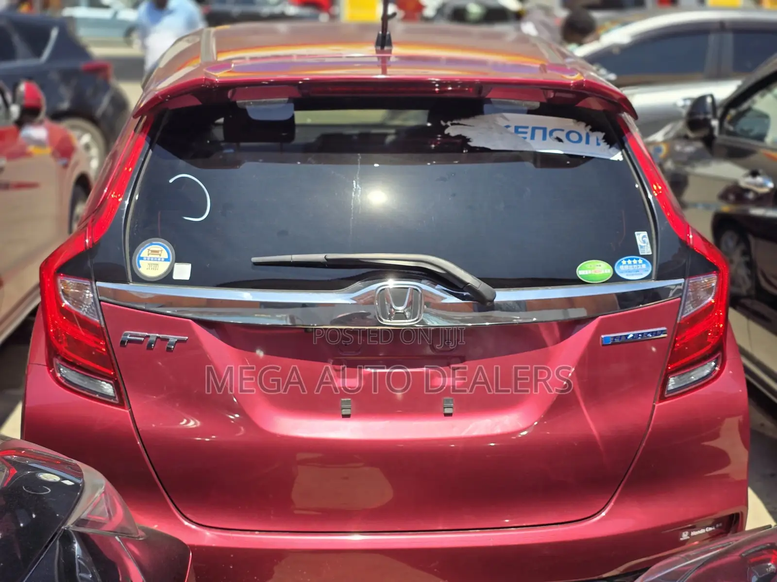 Honda Fit 2018 Red