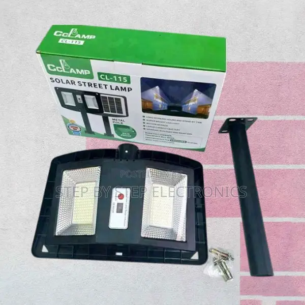 Cclamp Energy Saving 200w Solar Street Light Super Bright Outdoor Lamp