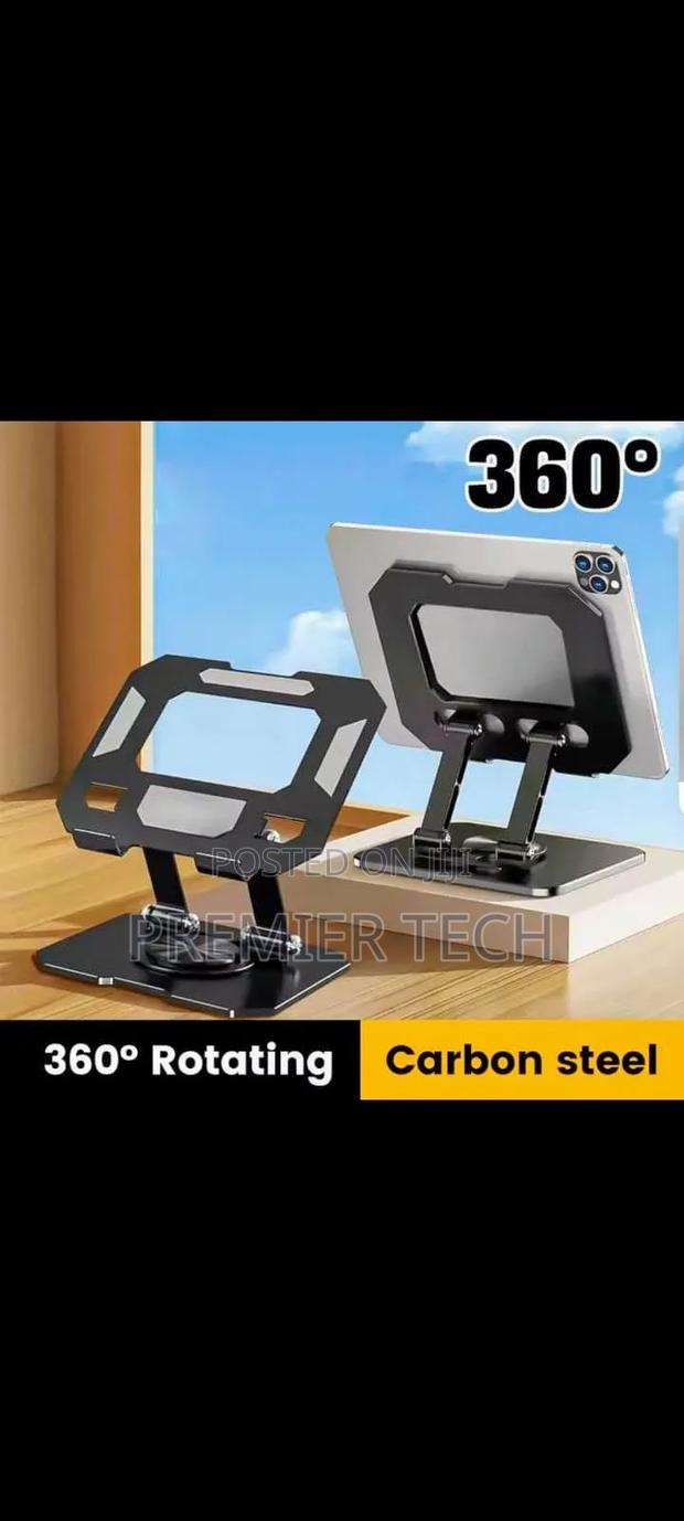 360° Rotatable Tablet Stand Adjustable Foldable Desktop Stand - main view