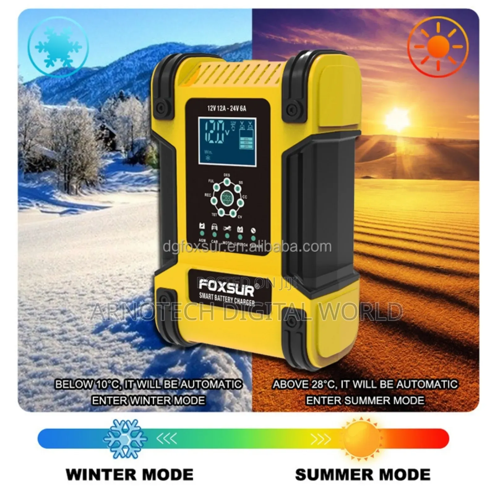 All Batteries Charger 12/24v