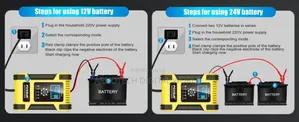 All Batteries Charger 12/24v