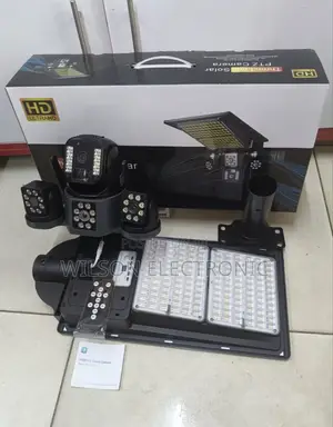 Triple Lens Solar 4g Security Camera