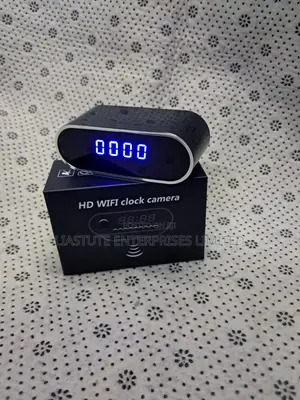 Spy Digital Table Clock Wifi Camera