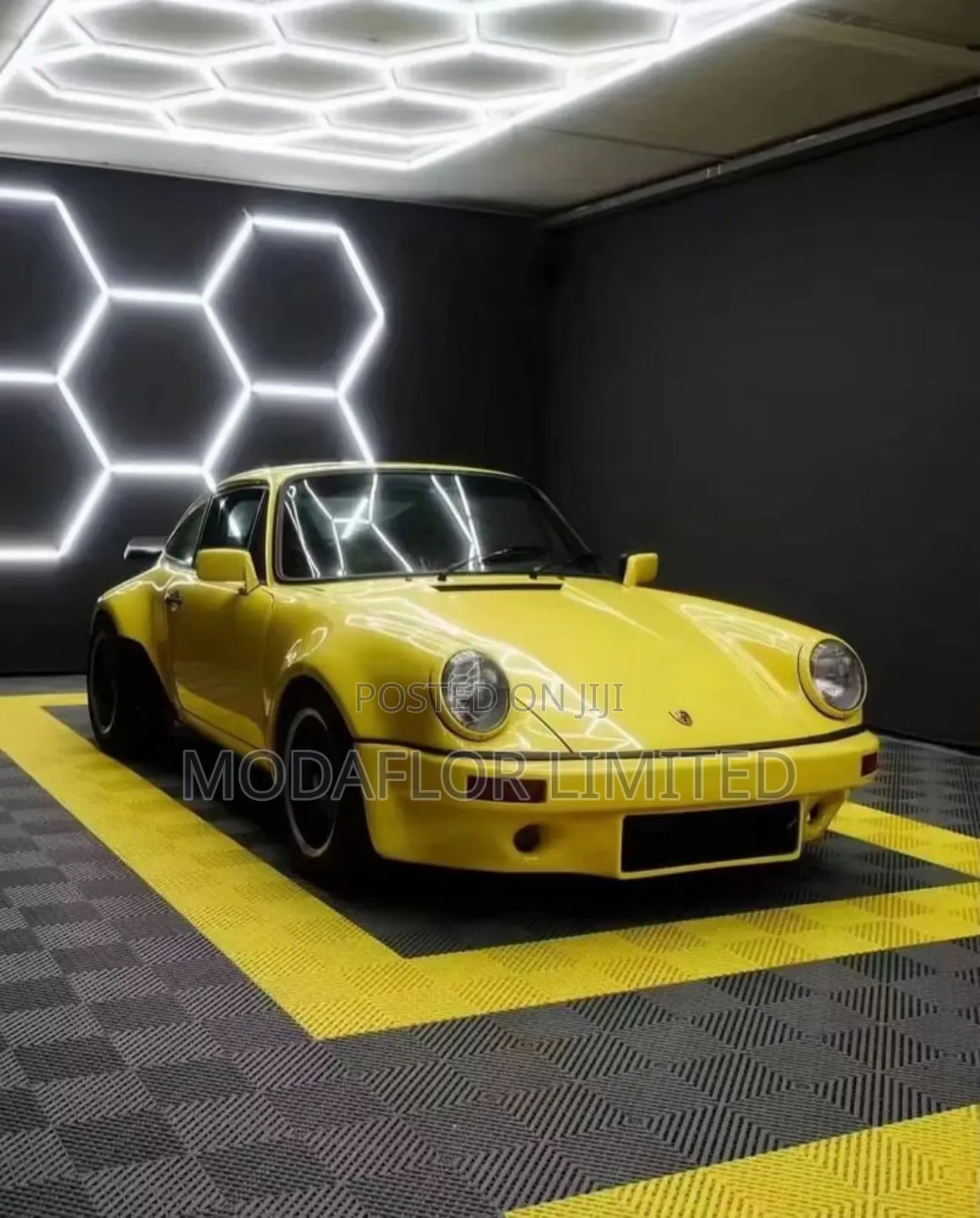 Interlocking Garage Mat for Car Owners Mechanics