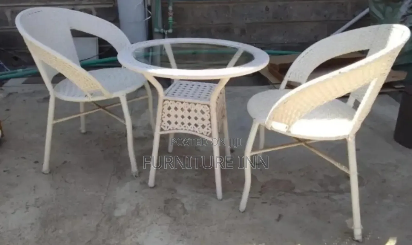 Outdoor Set:Outdoor Table + 2 Chairs