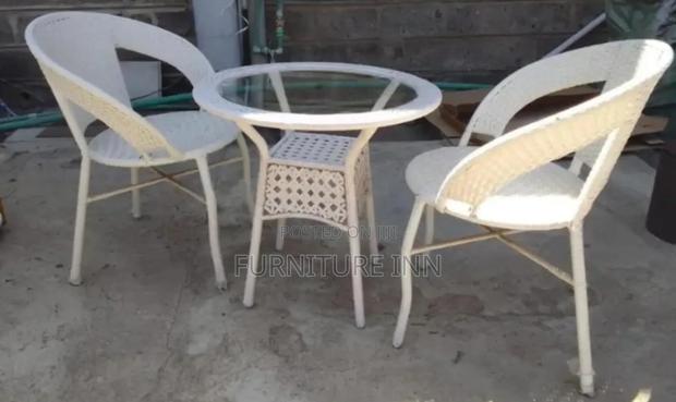 Outdoor Set:Outdoor Table + 2 Chairs