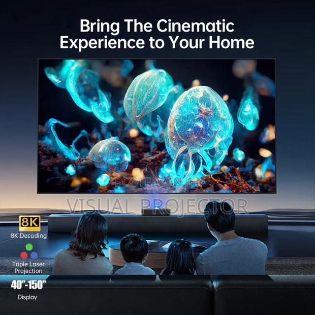 Google Certified Ultra Short Throw Projector Laser Projector - thumbnail 5