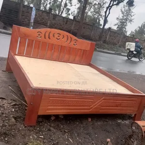 Modern Elegant Mahogany Beds