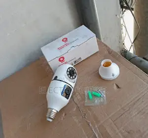 Dual Lens Bulb Camera V380pro Indoor