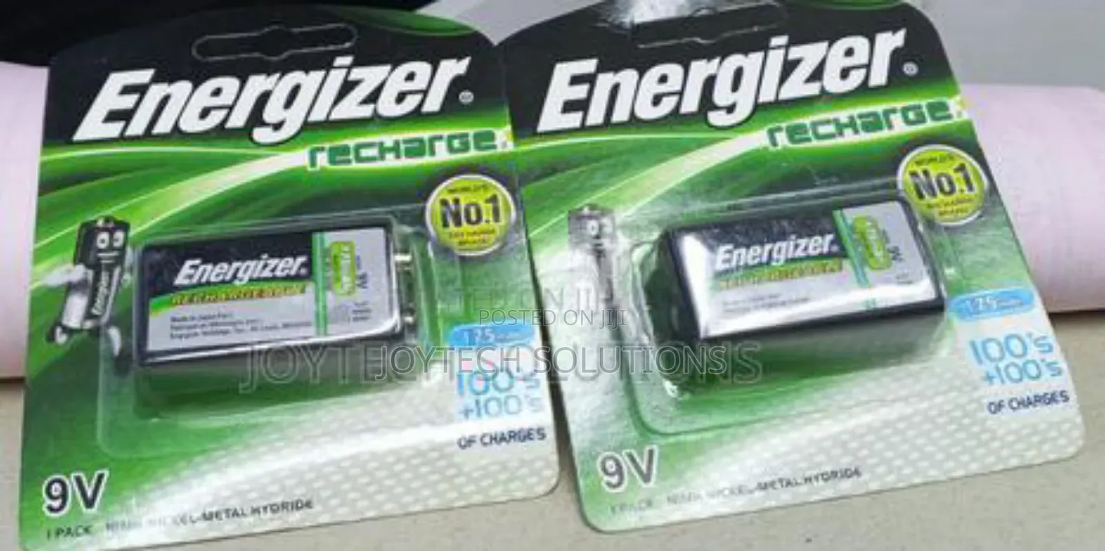 9v 1pack Energizer Rechargeable Battery 175mah