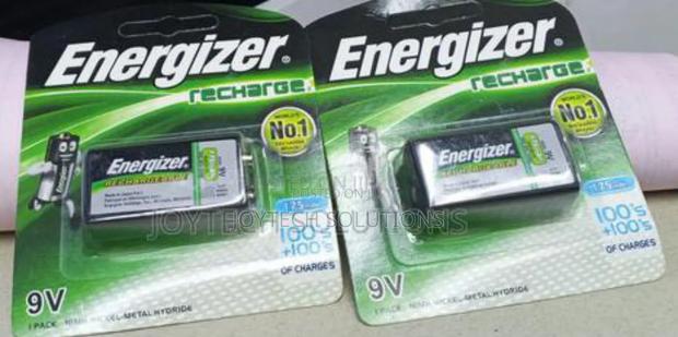 9v 1pack Energizer Rechargeable Battery 175mah - thumbnail 2