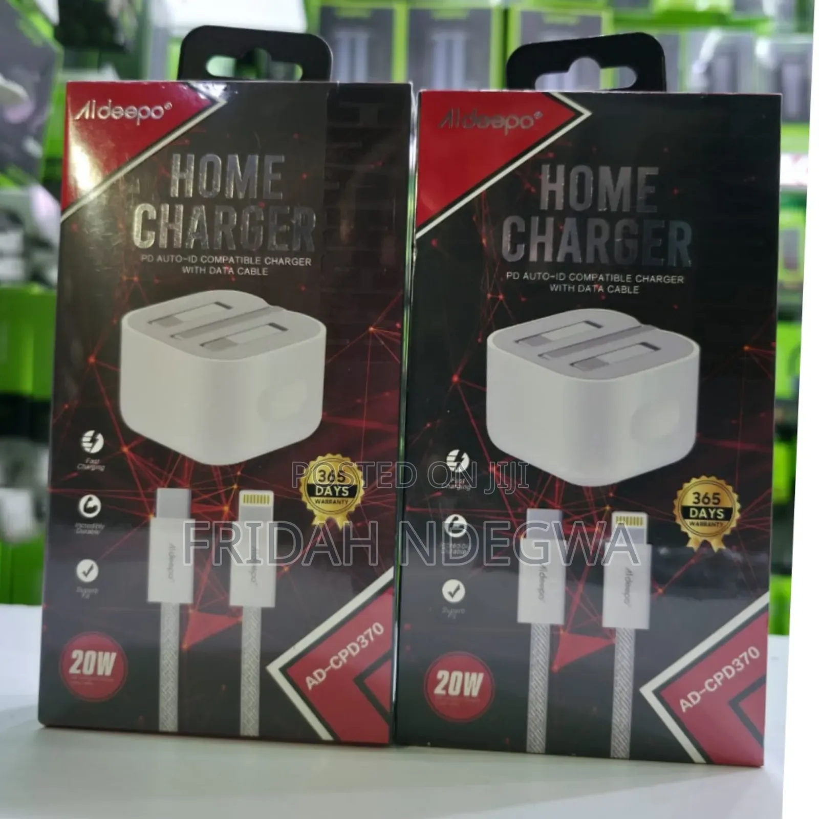 Aldeepo Ad-Cpd370 Pd Auto Compatible 20w Fast Charging Home Charger