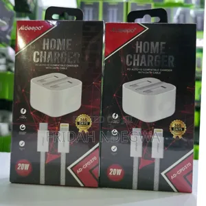 Aldeepo Ad-Cpd370 Pd Auto Compatible 20w Fast Charging Home Charger