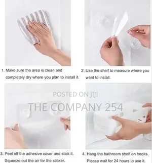 *Multipurpose Plastic Kitchen Bathroom Wall Corner Shelf Etc