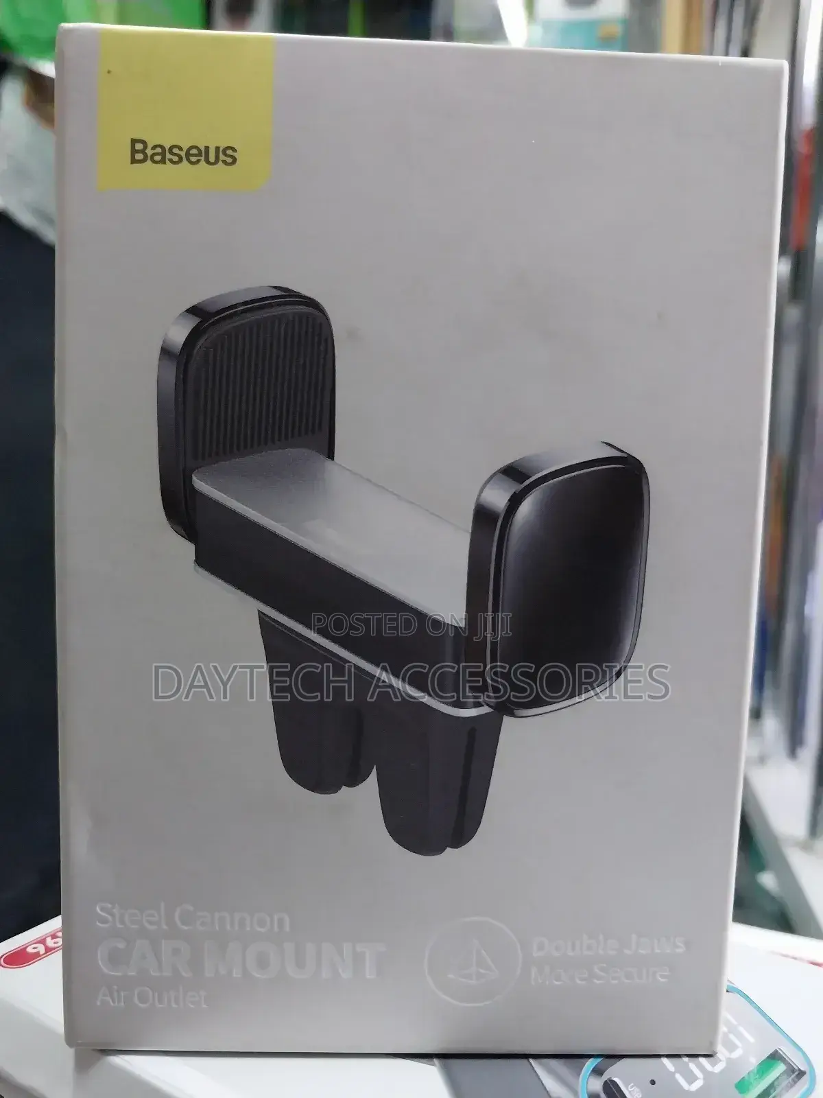 Baseus - Steel Cannon Clamp Holder to Air-Vent Grid.