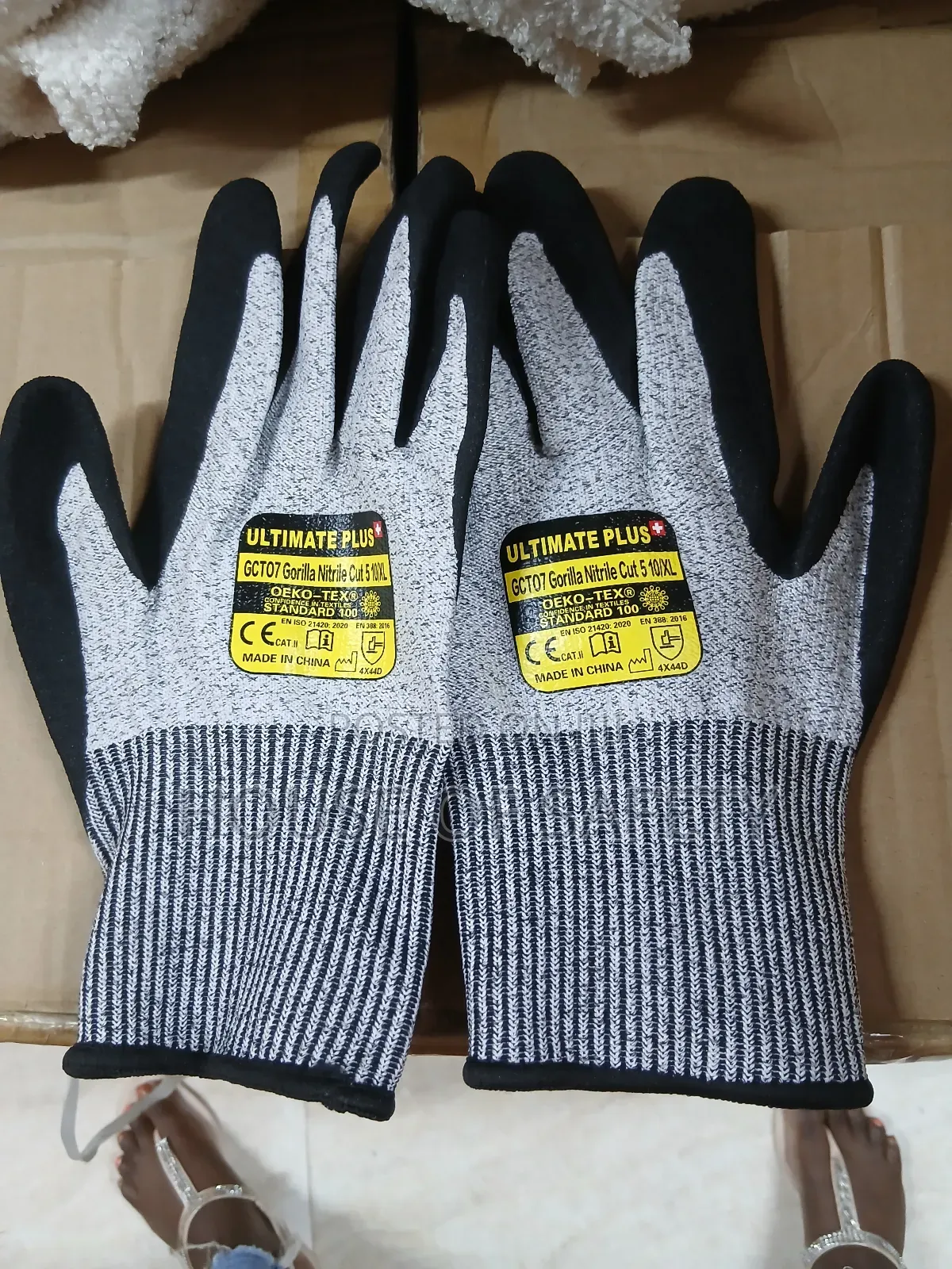 En Iso Standard Certified Glove Anticut