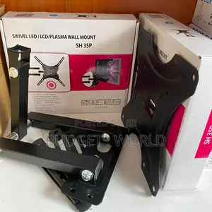 (14"-55") Black +/-Heavy Full Motion Swivel Wall Mount Tv Bracket .