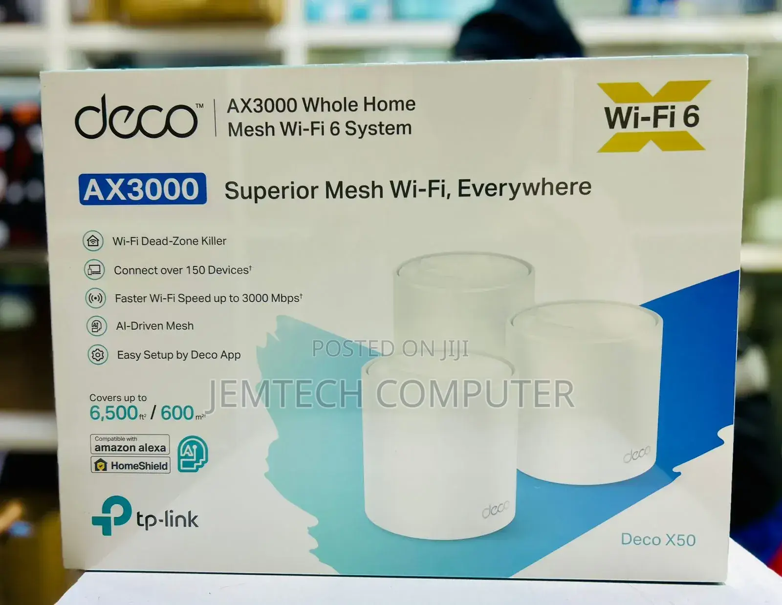 Tp-Link Deco X50 Ax3000 Whole Mesh Wifi 6 System (3 Pack)