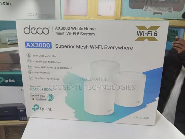Tp-Link Deco X50 Ax3000 Whole Home Mesh Wifi 6 System (3 Pac - thumbnail 2