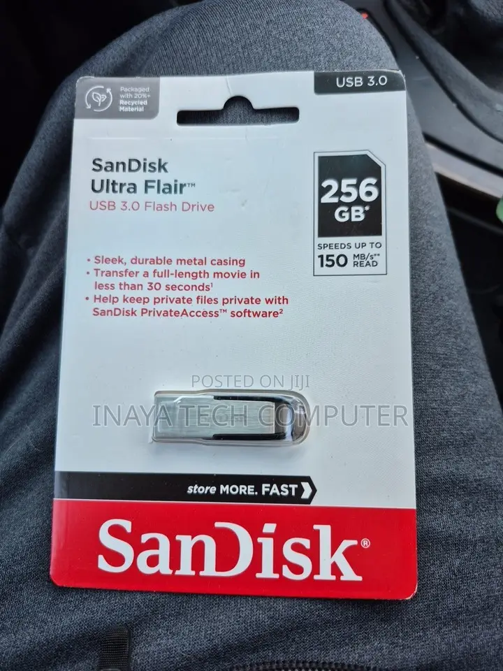 Sandisk 256gb Ultra Flair Flash Drive
