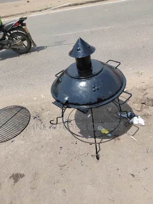Round Shape Barbecue.
