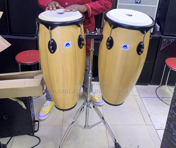 Single Stand Conga Drum - main view
