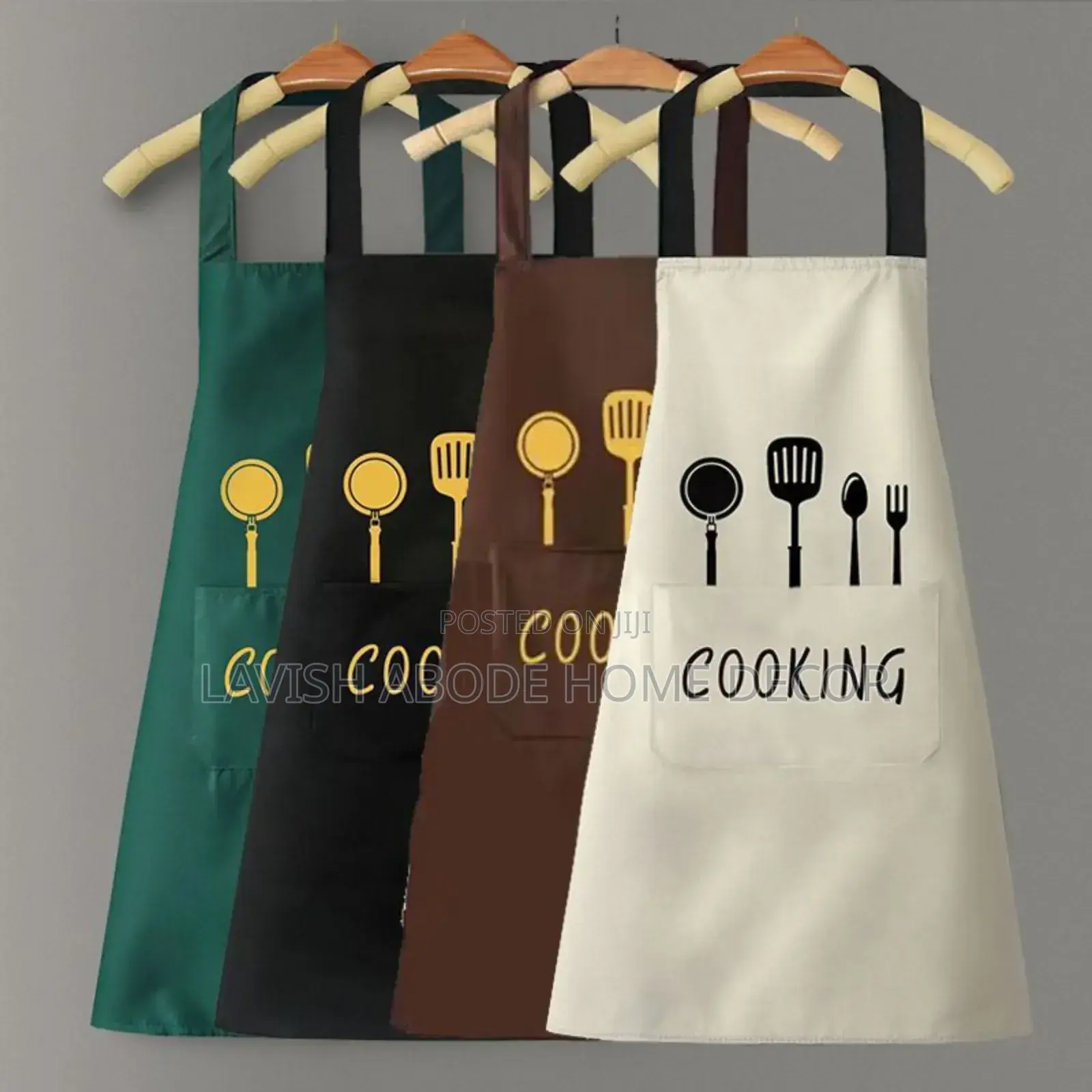 Unisex Waterproof Kitchen Cooking Aprons