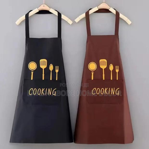 Unisex Waterproof Kitchen Cooking Aprons - thumbnail 4