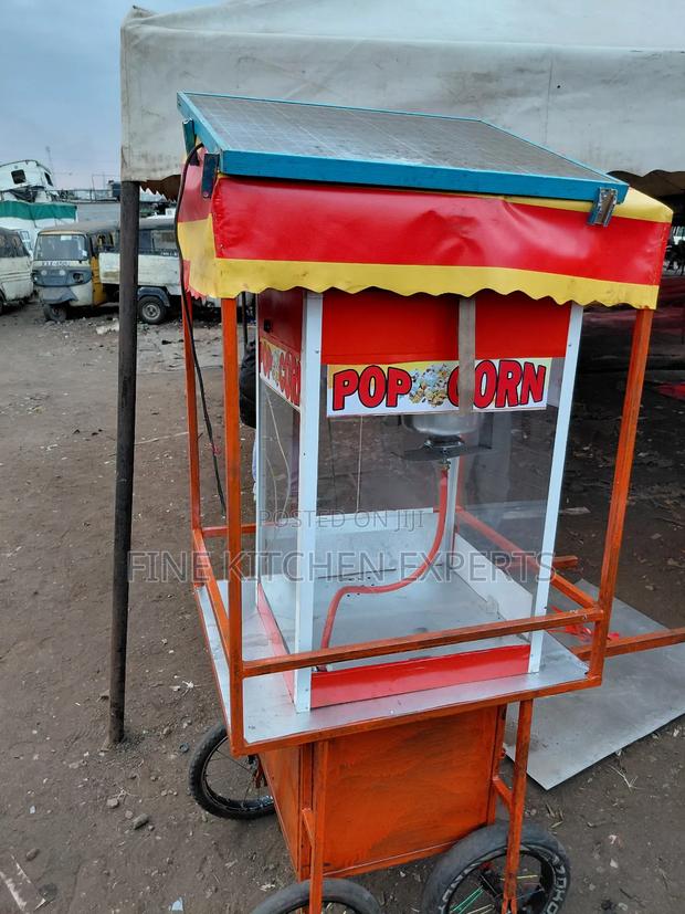 Gas and Solar Popcorn Machine. - main view