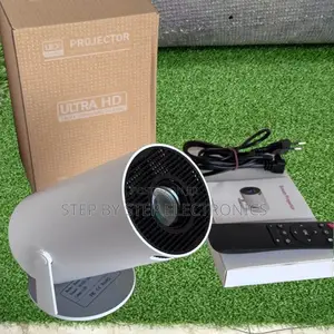 Hy300 Mini Wifi Bluetooth Projector High Brightness Android Design