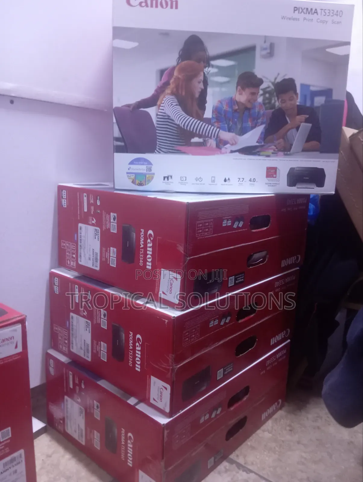 Canon Printer Ts3340 Wireless Print, Copy and Scan
