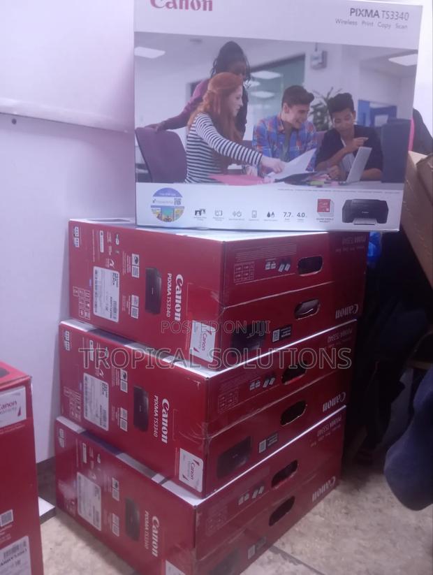 Canon Printer Ts3340 Wireless Print, Copy and Scan - thumbnail 3