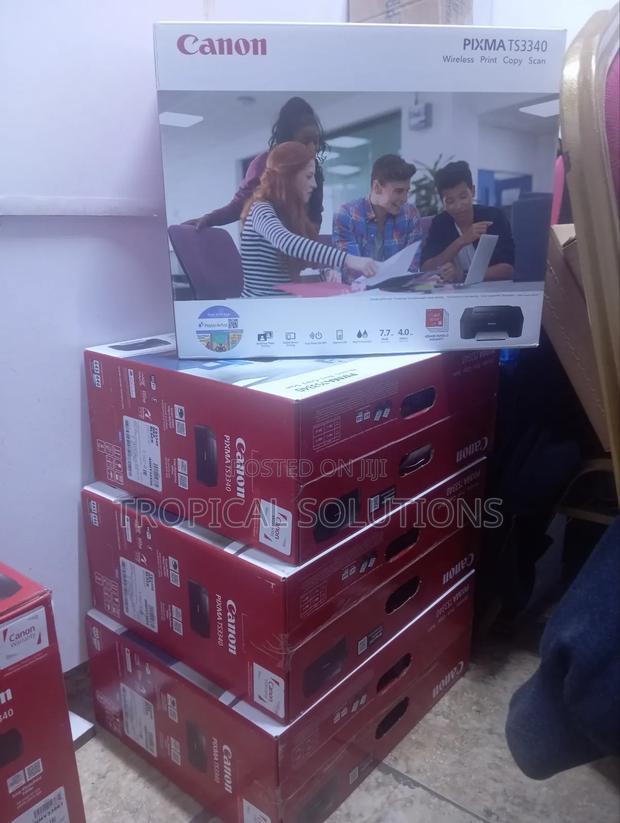 Canon Printer Ts3340 Wireless Print, Copy and Scan - thumbnail 4