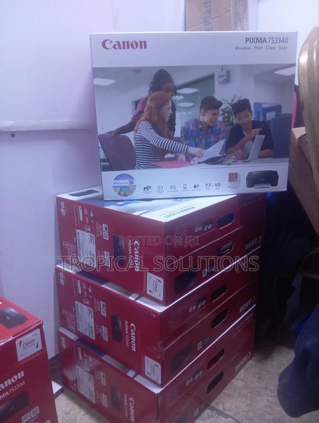 Canon Printer Ts3340 Wireless Print, Copy and Scan - thumbnail 5