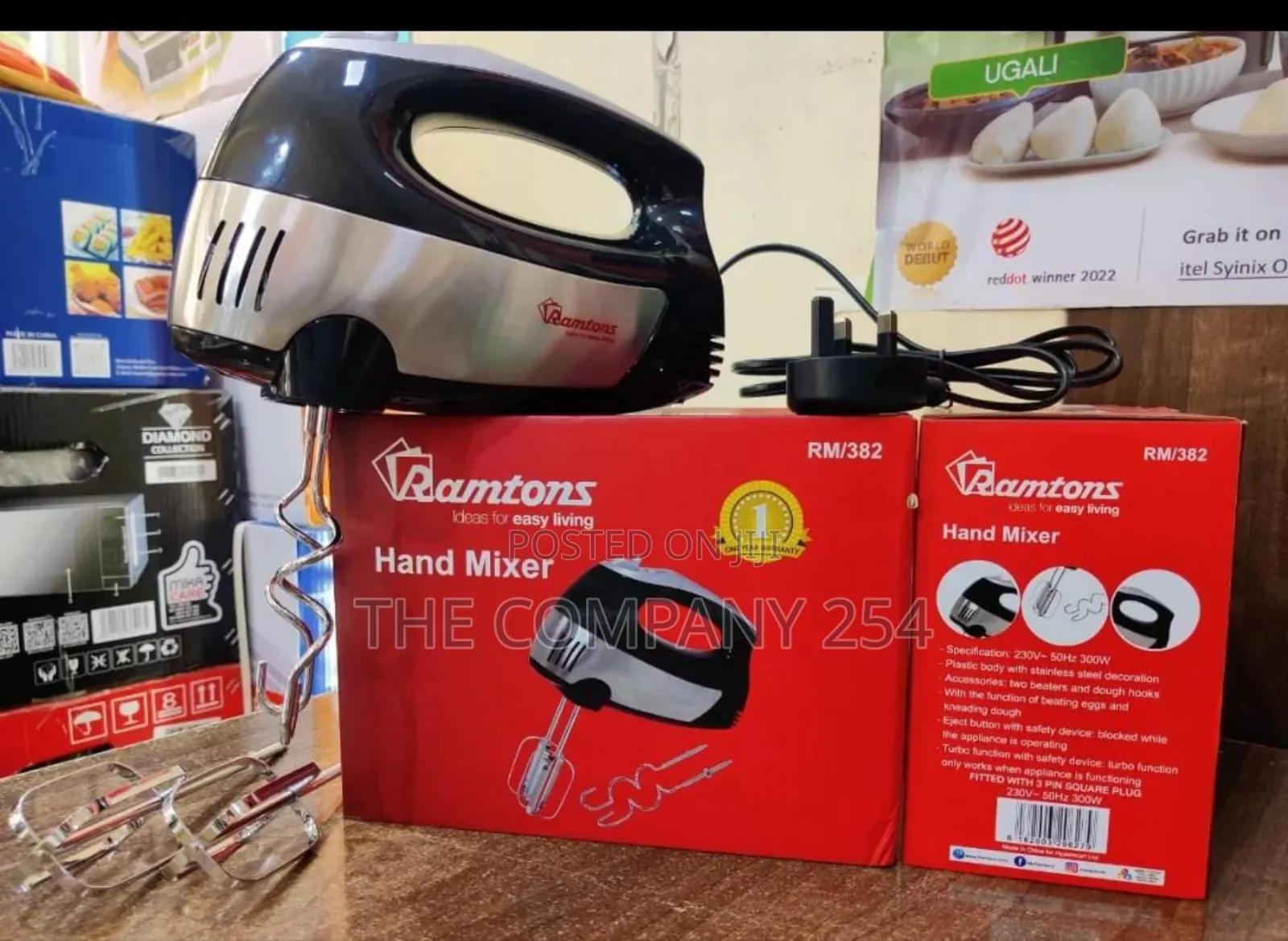 *Ramtons Hand Mixer Rm382