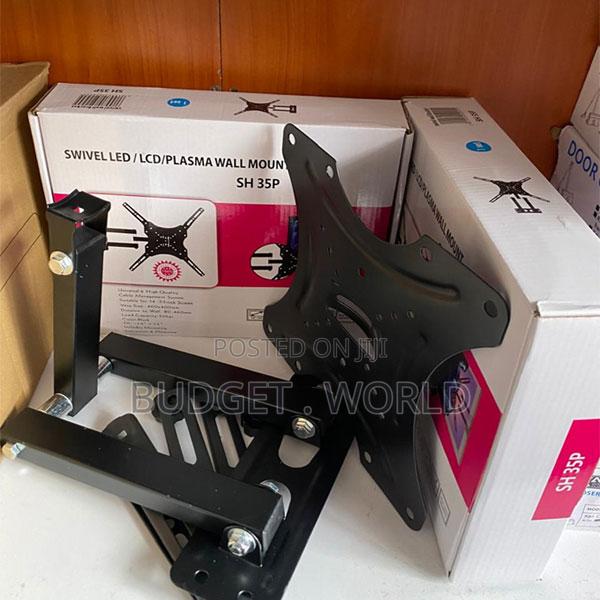 Cheap Price Steel Tv Wall Mount Bracket Adjustable Tilt Swivel for LCD
