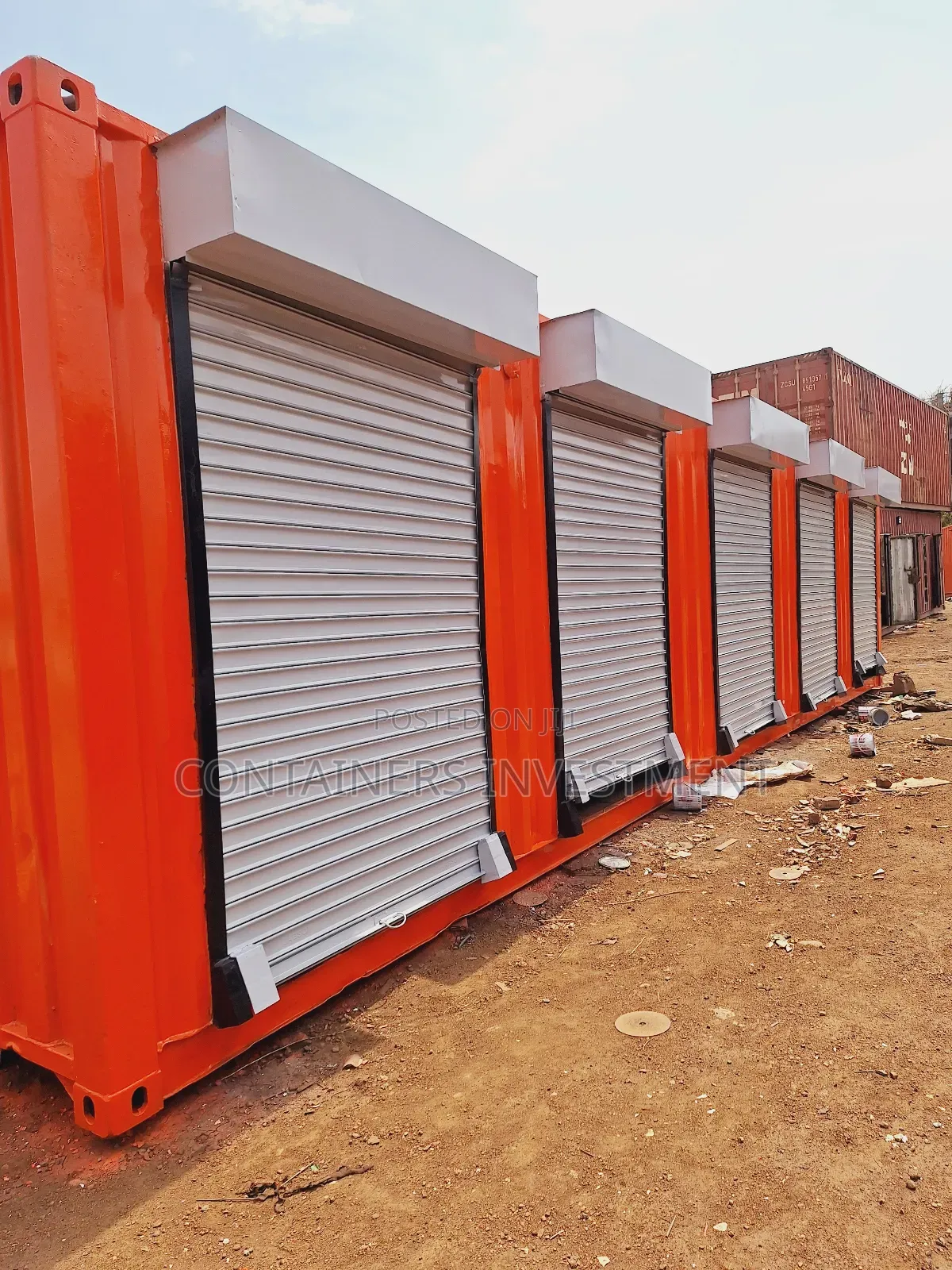 40ft Container Stalls- 5 Business Stalls- Affordable And Convinient.