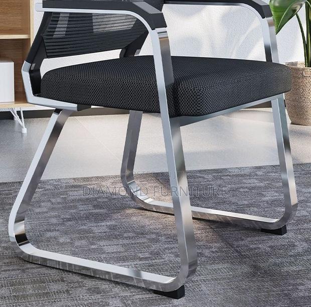 Office Furniture; {Comfortable Mesh Visitors Office Chair} - thumbnail 10