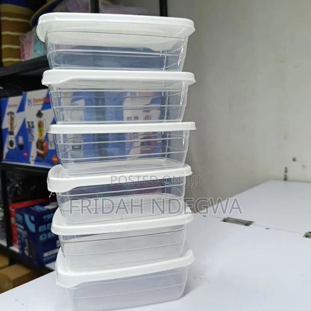 6 in 1 Plastic Storage Containers