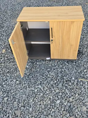 Modern Lockable Wooden Cabinet