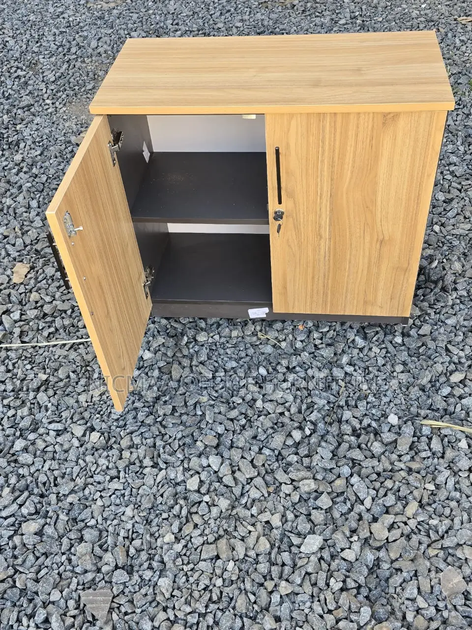 Modern Lockable Wooden Cabinet