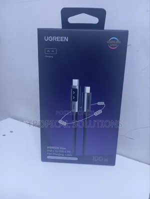 Ugreen Uno Robot Usb-C to Usb-C 100w 3 Meter Fast Charging 5a Cable